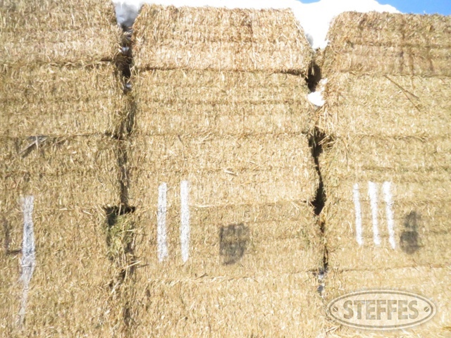 (108) sorghum/sudan grass mix hay bales